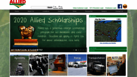 What Allied.coop website looked like in 2019 (4 years ago)