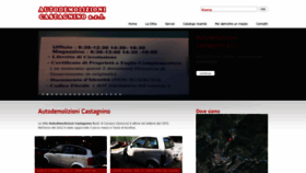 What Autodemolizionicastagnino.it website looked like in 2019 (4 years ago)