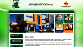 What Andes.edu.mx website looked like in 2019 (4 years ago)