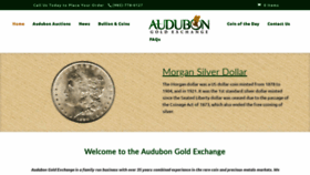 What Audubongold.com website looked like in 2019 (4 years ago)