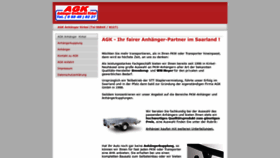 What Agk-gmbh.de website looked like in 2019 (4 years ago)