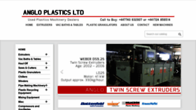 What Angloplastics.com website looked like in 2019 (4 years ago)
