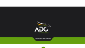 What Adcportland.com.br website looked like in 2019 (4 years ago)