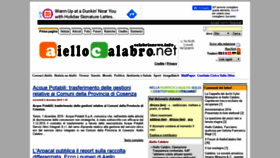 What Aiellocalabro.net website looked like in 2019 (4 years ago)