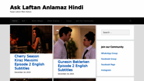 What Asklaftananlamazinhindi.com website looked like in 2019 (4 years ago)