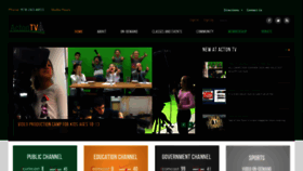 What Actontv.org website looked like in 2019 (5 years ago)