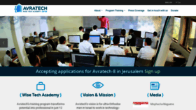 What Avratech.org.il website looked like in 2019 (4 years ago)