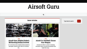 What Airsoftguru.net website looked like in 2019 (4 years ago)