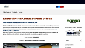 What Aberturadeporta24horas.pt website looked like in 2019 (4 years ago)