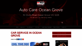 What Autocareoceangrove.com.au website looked like in 2019 (4 years ago)