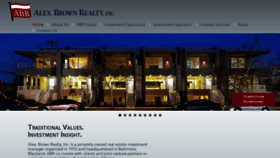 What Abrealty.com website looked like in 2019 (4 years ago)