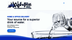 What Alpinefreshusa.com website looked like in 2019 (4 years ago)