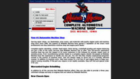 What Automotivemachineshop.com website looked like in 2019 (4 years ago)