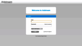 What Adstream.tv website looked like in 2019 (4 years ago)