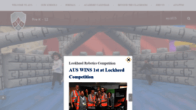 What Aus.edu.kw website looked like in 2019 (4 years ago)