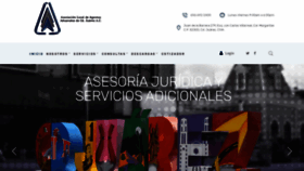 What Aaajuarez.org.mx website looked like in 2019 (4 years ago)