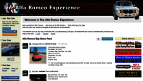 What Alfaexperience.com website looked like in 2019 (4 years ago)