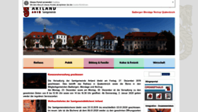 What Artland.de website looked like in 2019 (4 years ago)