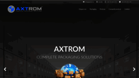 What Axtrom.ro website looked like in 2019 (4 years ago)