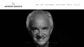 What Anthonymangun.com website looked like in 2019 (4 years ago)