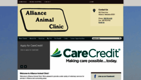 What Allianceanimalclinic.com website looked like in 2019 (4 years ago)