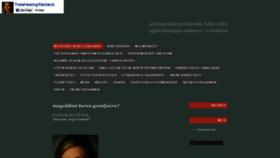 What Amediacio.hu website looked like in 2019 (4 years ago)