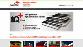 What Arcelormittaltiel.nl website looked like in 2019 (4 years ago)