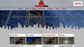 What Andaimerent.com website looked like in 2019 (6 years ago)