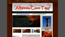 What Altamiracavetour.com website looked like in 2019 (4 years ago)