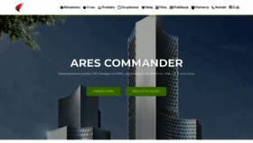 What Arescommander.pl website looked like in 2019 (4 years ago)