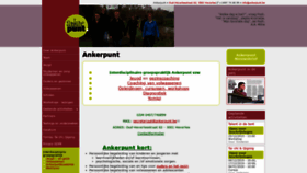 What Ankerpunt.be website looked like in 2019 (4 years ago)