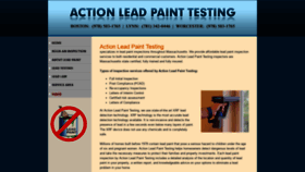 What Actionleadtesting.com website looked like in 2019 (4 years ago)