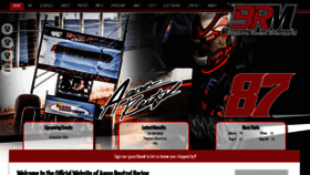 What Aaronreutzelracing.com website looked like in 2019 (4 years ago)