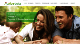 What Aloe-beta.com website looked like in 2019 (4 years ago)