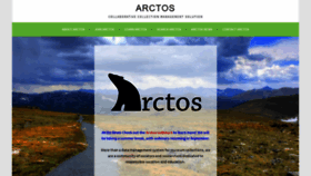 What Arctosdb.org website looked like in 2019 (4 years ago)