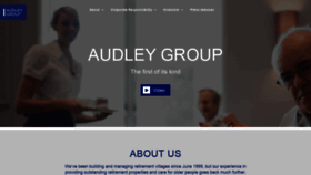 What Audleygroup.com website looked like in 2019 (4 years ago)