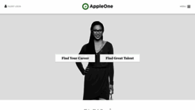 What Appleone.ca website looked like in 2019 (4 years ago)