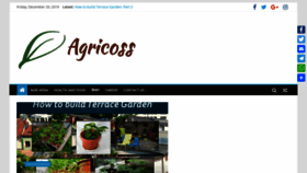 What Agricoss.com website looked like in 2019 (4 years ago)