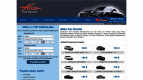 What Alizecarrental.com website looked like in 2019 (4 years ago)