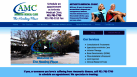 What Arthritismedicalclinic.org website looked like in 2019 (4 years ago)