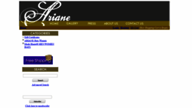 What Ariane-millinery.com website looked like in 2019 (4 years ago)