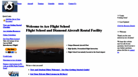 What Aceflightschool.com website looked like in 2019 (4 years ago)