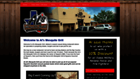 What Alsmesquitegrill.com website looked like in 2019 (4 years ago)