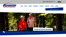 What Advancedphysicaltherapy.com website looked like in 2019 (4 years ago)