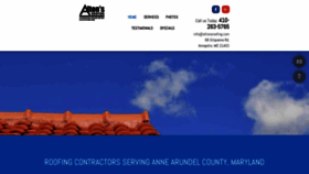 What Altonsroofing.com website looked like in 2019 (4 years ago)