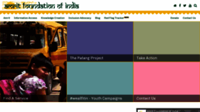 What Amritfoundationofindia.in website looked like in 2019 (4 years ago)