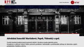 What Advokati-ostrava.cz website looked like in 2019 (4 years ago)