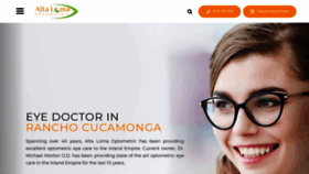 What Altalomaoptometric.com website looked like in 2019 (4 years ago)