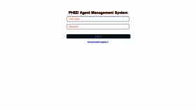 What Agents.phed.com.ng website looked like in 2019 (4 years ago)