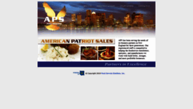 What Americanpatriotsales.com website looked like in 2019 (4 years ago)